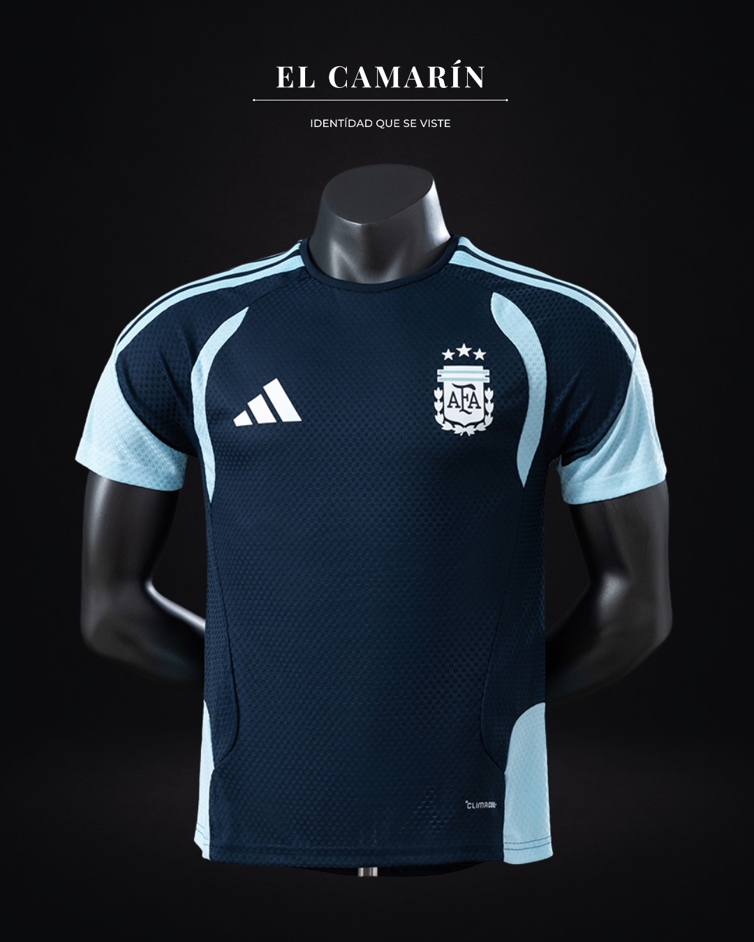 CAMISETA ARGENTINA 2026 ENTRENAMIENTO AZUL
