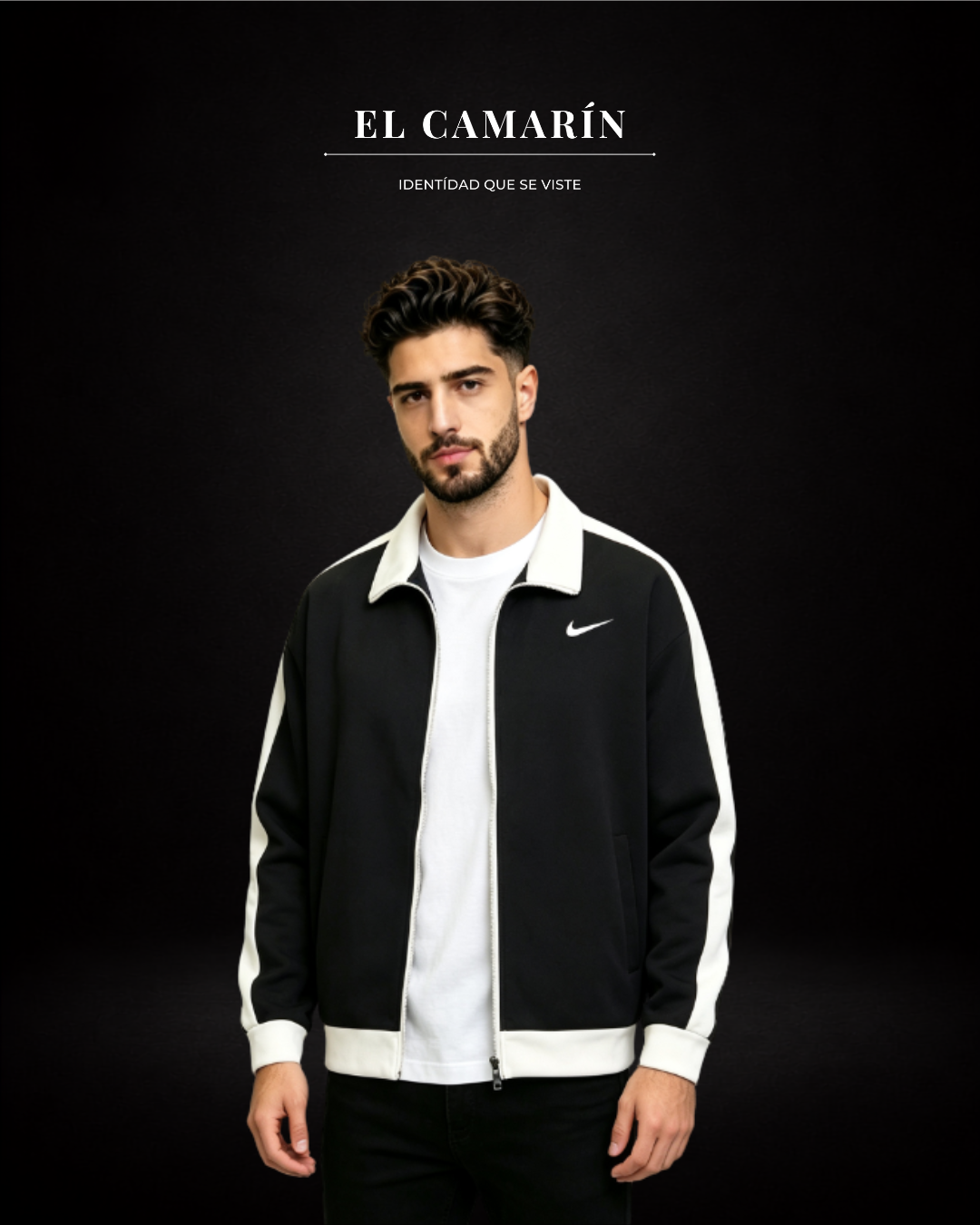 CHAQUETA NIKE SPORTWEAR NEGRA