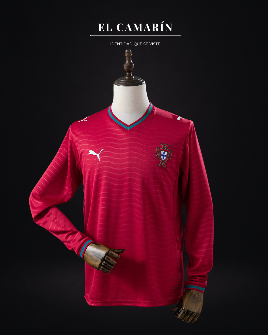 CAMISETA PORTUGAL 2026 LOCAL - M.LARGA