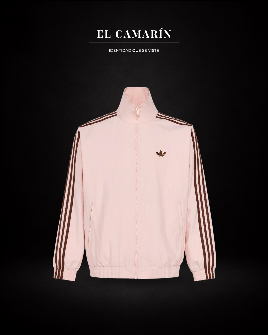 CHAQUETA DEPORTIVA FIREBIRD ADIDAS ORIGINAL ROSA