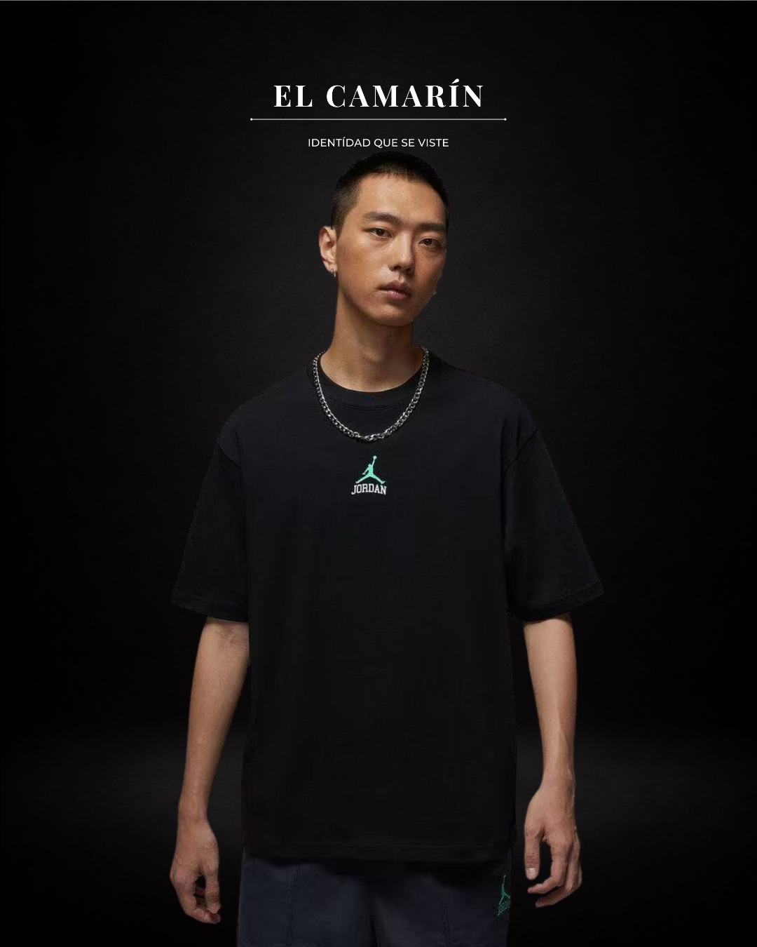 POLERA JORDAN DLX 85 - NEGRA