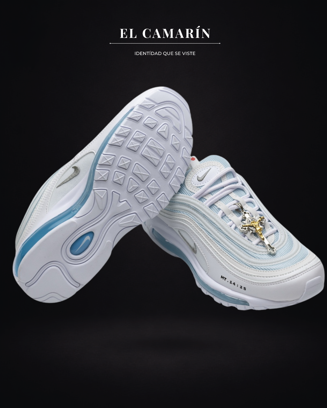 MSCHF x INRI Nike Air Max 97 "Jesus Shoes"