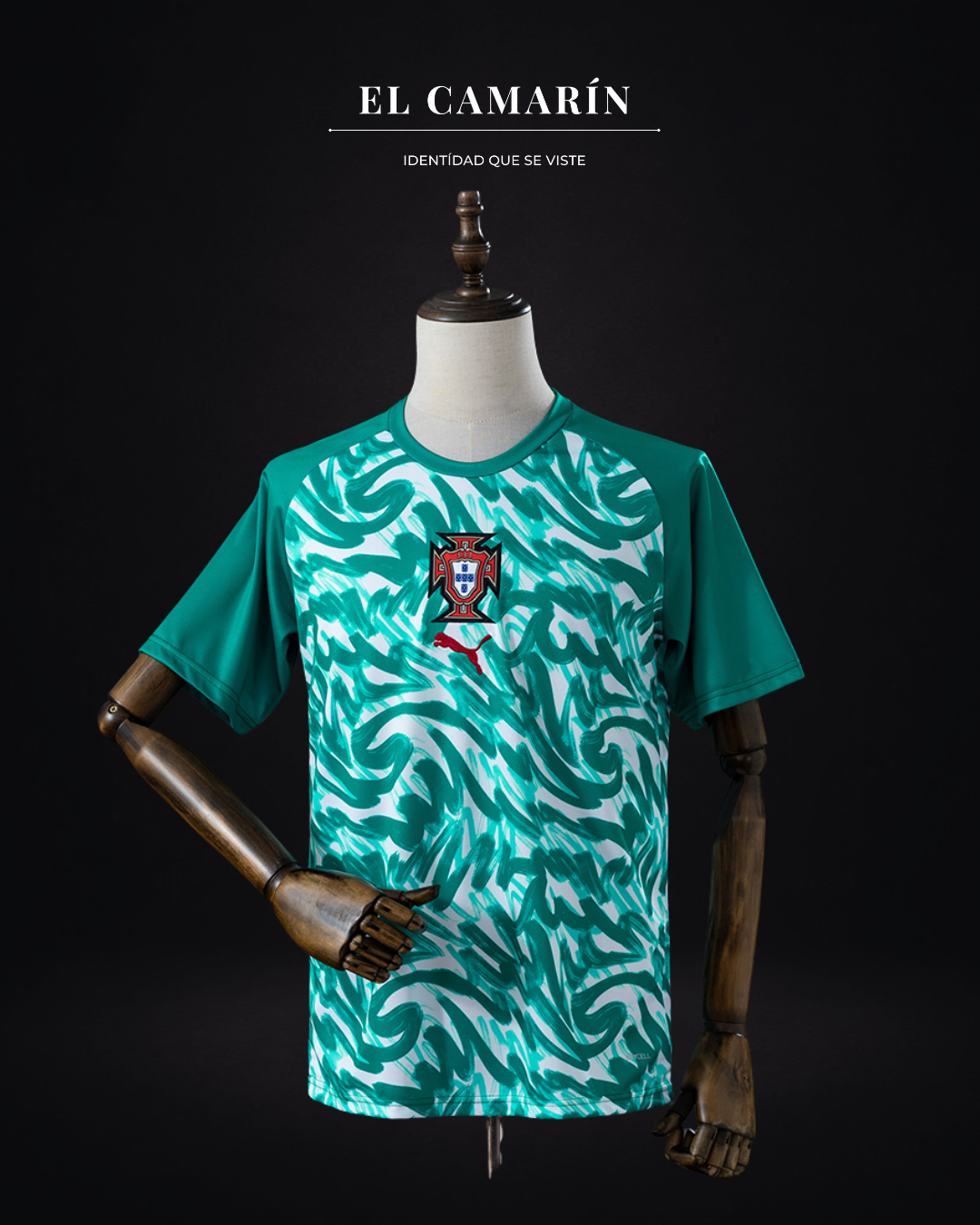 CAMISETA PORTUGAL 2026 ENTRENAMIENTO VERDE