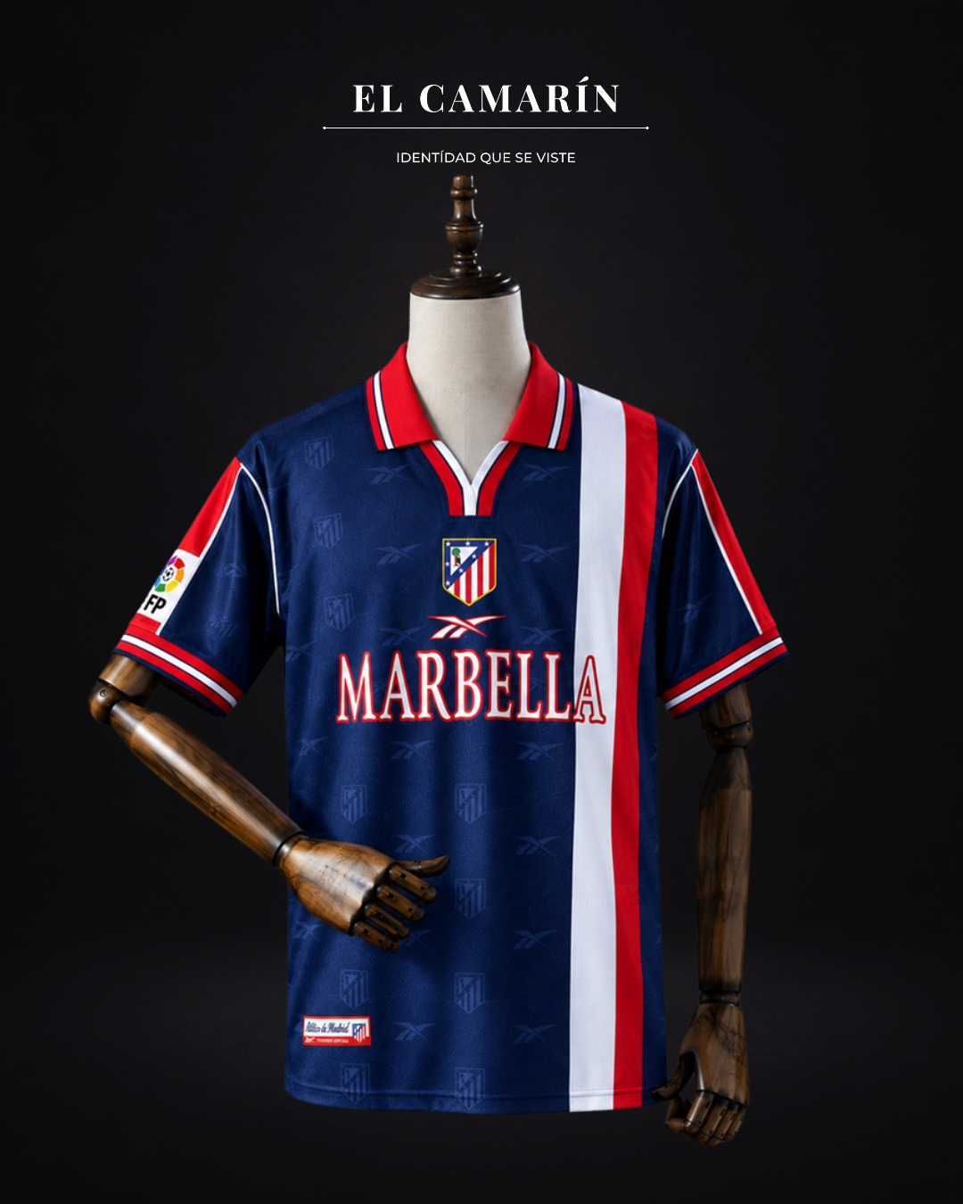 CAMISETA ATLETICO MADRID 1998.99 VISITA