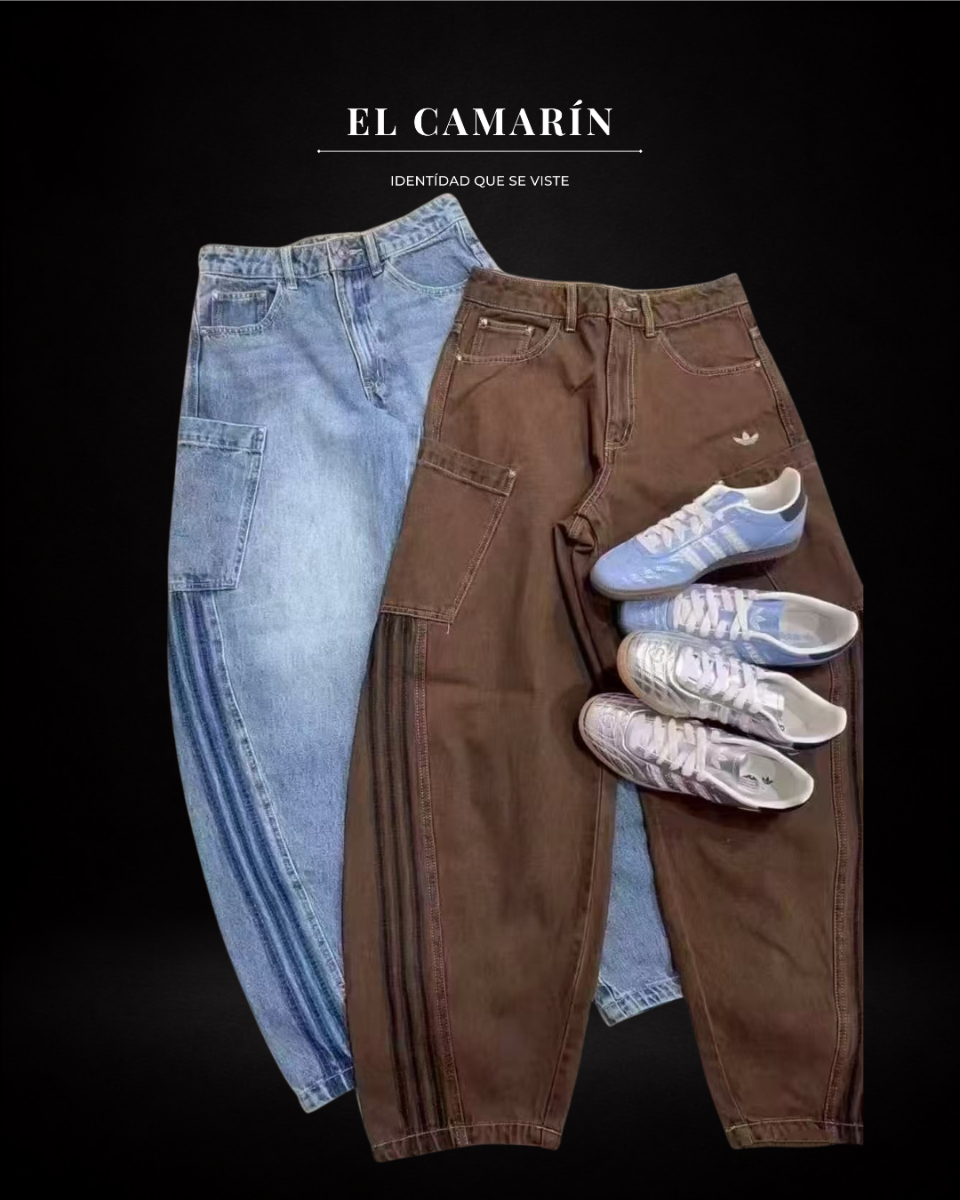 PANTALON ADIDAS ORIGINALS DENIM