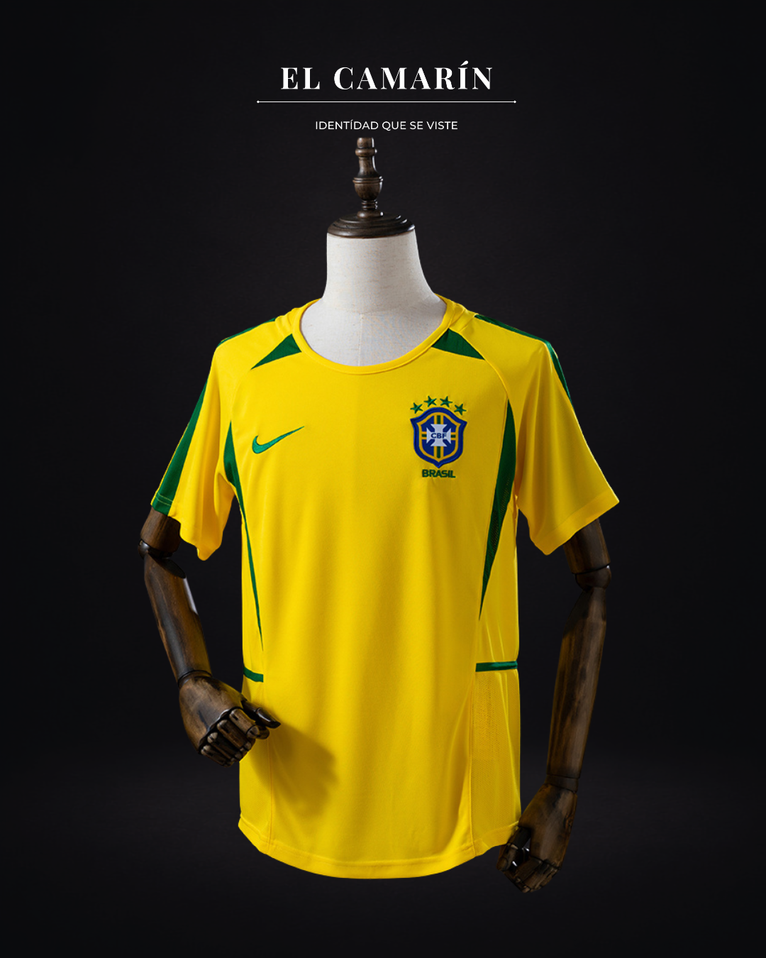 CAMISETA BRASIL 2002 LOCAL