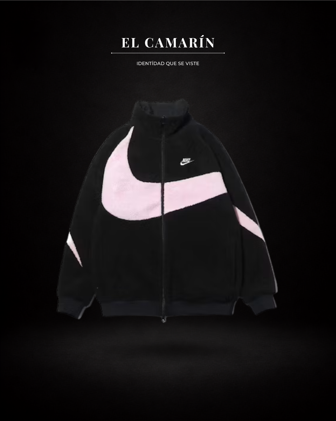 CHAQUETA NIKE SWOOSH REVERSIBLE BOA JACKET BLACKPINK