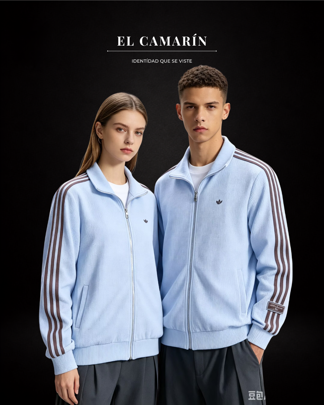 POLERON ADIDAS ORIGINAL BECKENBAUER CELESTE