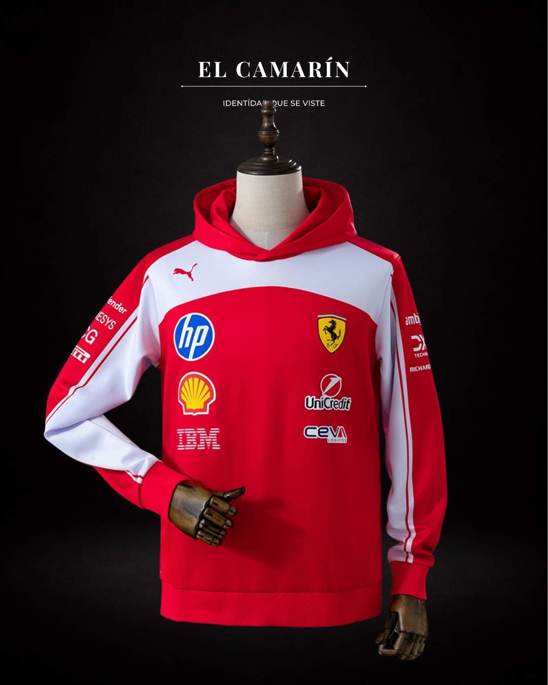 Scuderia Ferrari F1 2026 Red Hoodie