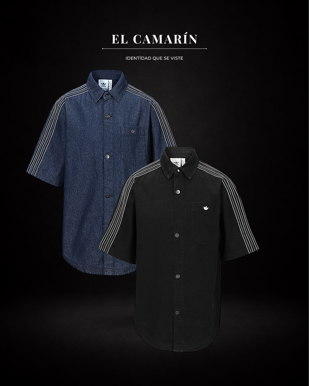 CAMISA ADIDAS DENIM