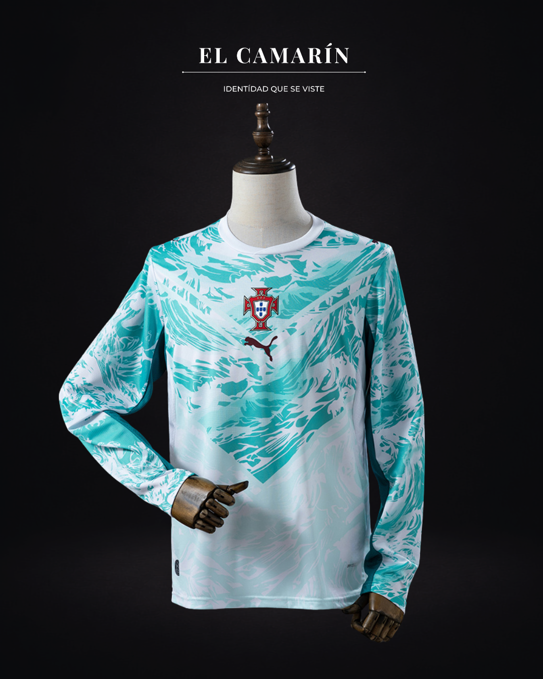 CAMISETA PORTUGAL 2026 VISITA - M.LARGA