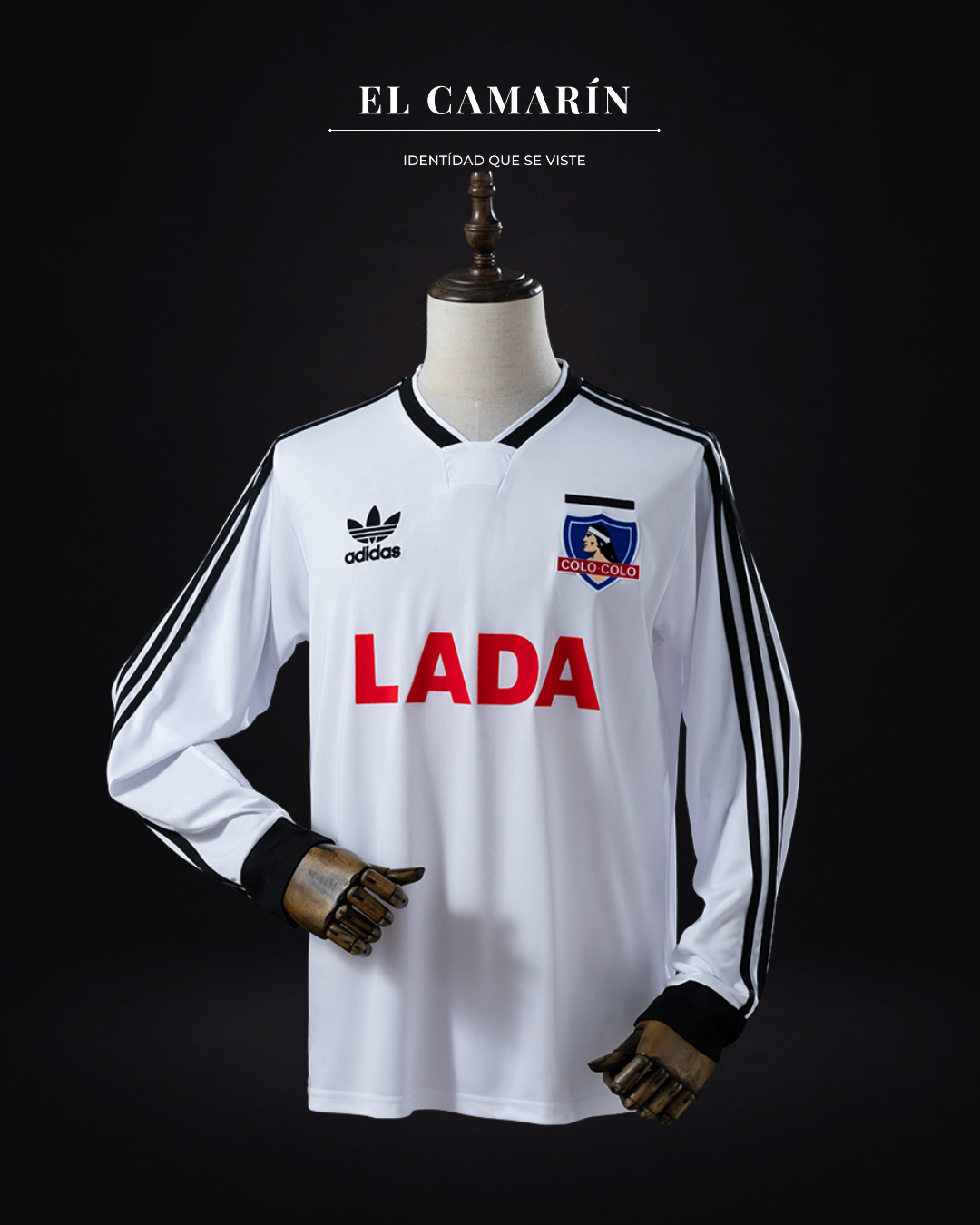 CAMISETA COLO-COLO 1991 LOCAL - M.LARGA