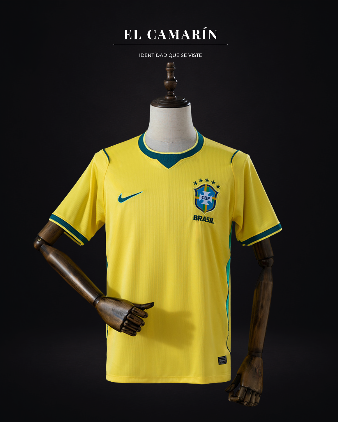 CAMISETA BRASIL 2026 VISITA - FAN