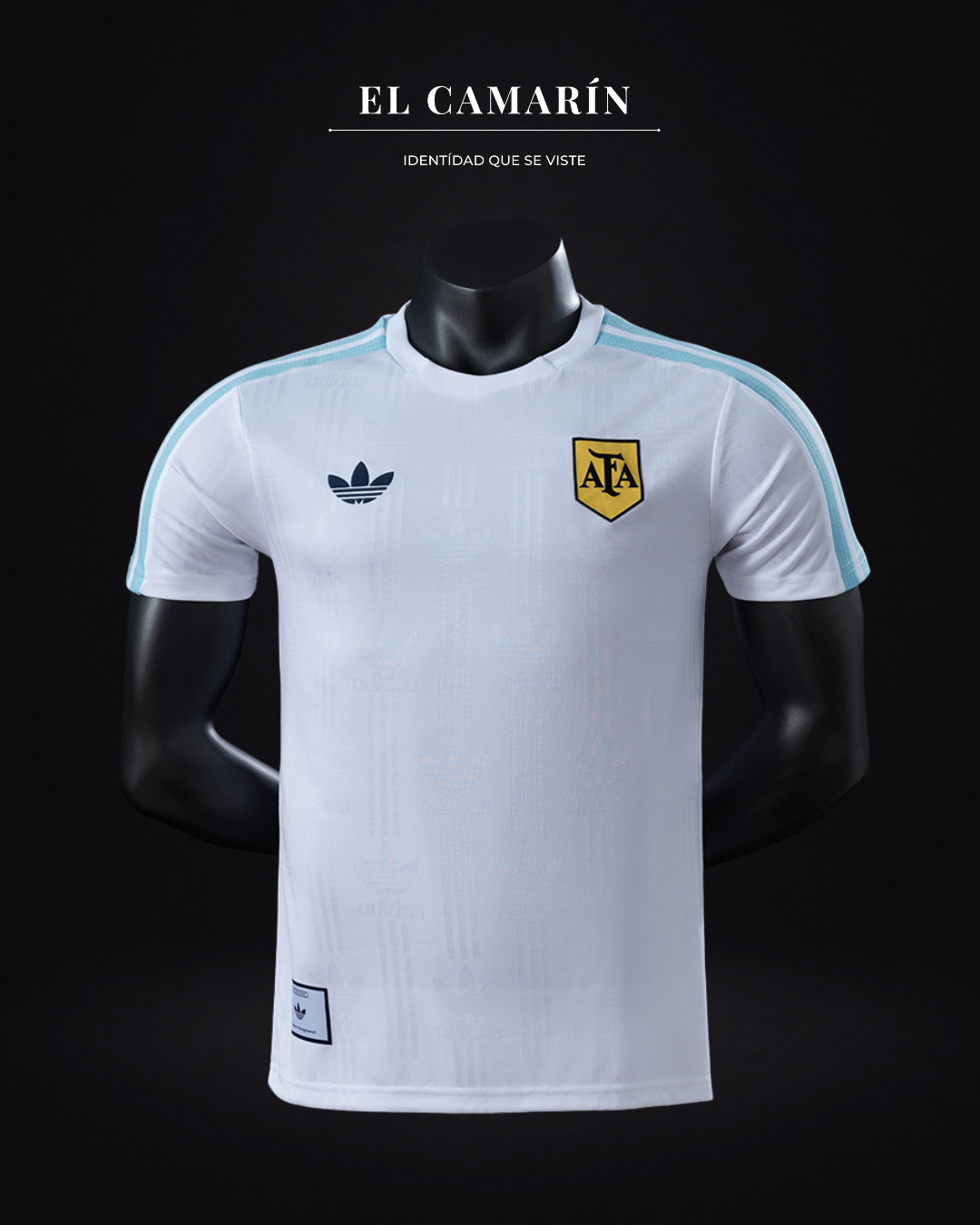 CAMISETA ARGENTINA 2026 ADIDAS ORIGINALS BLANCA
