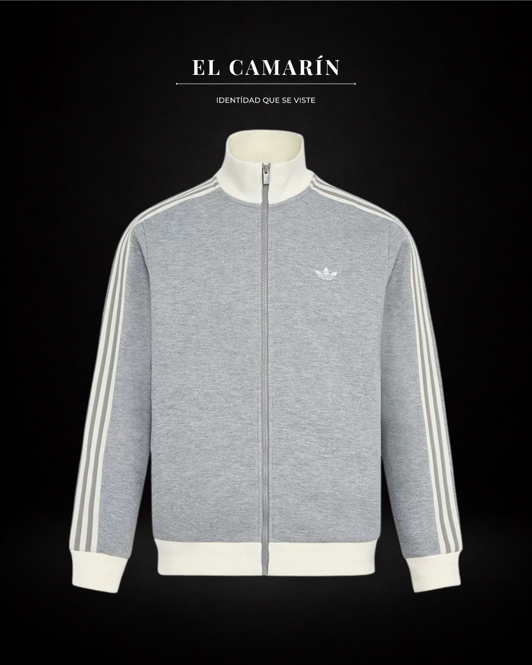 CHAQUETA ADIDAS ORIGINALS TRACK TOP U GRIS