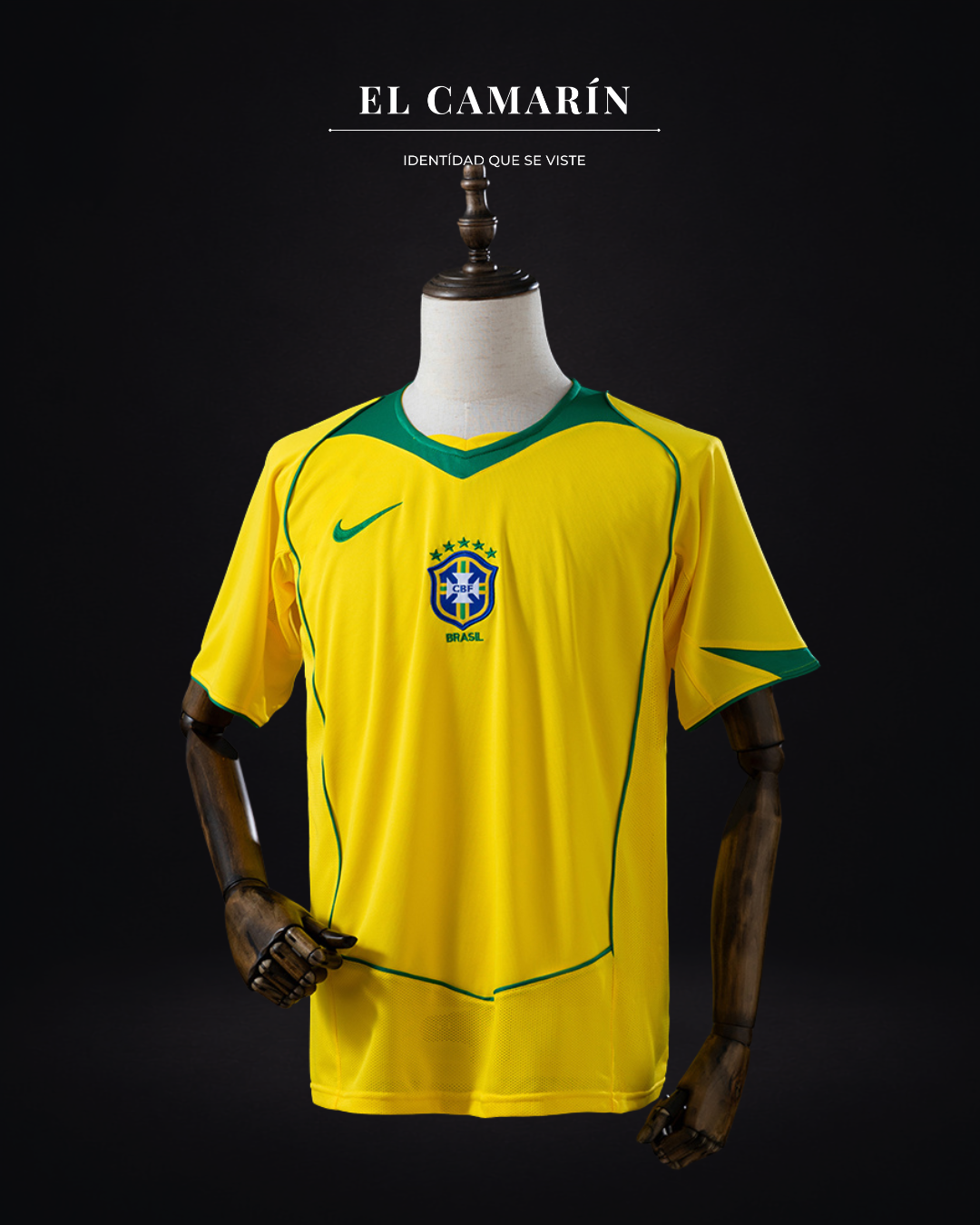 CAMISETA BRASIL 2004 LOCAL