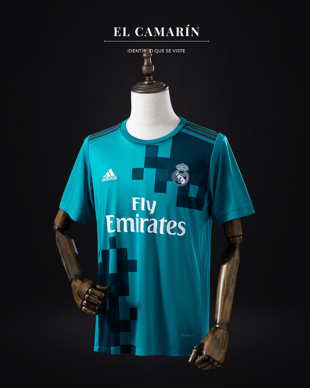 CAMISETA REAL MADRID 2017-18 VISITA