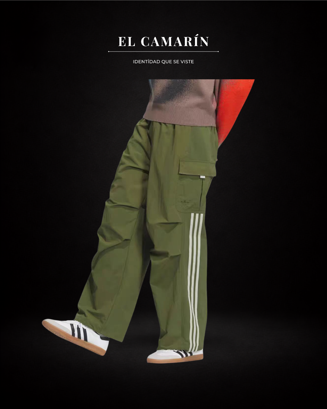 PANTALON BUZO ADIDAS ADICOLOR FIREBIRD CARGO VERDE